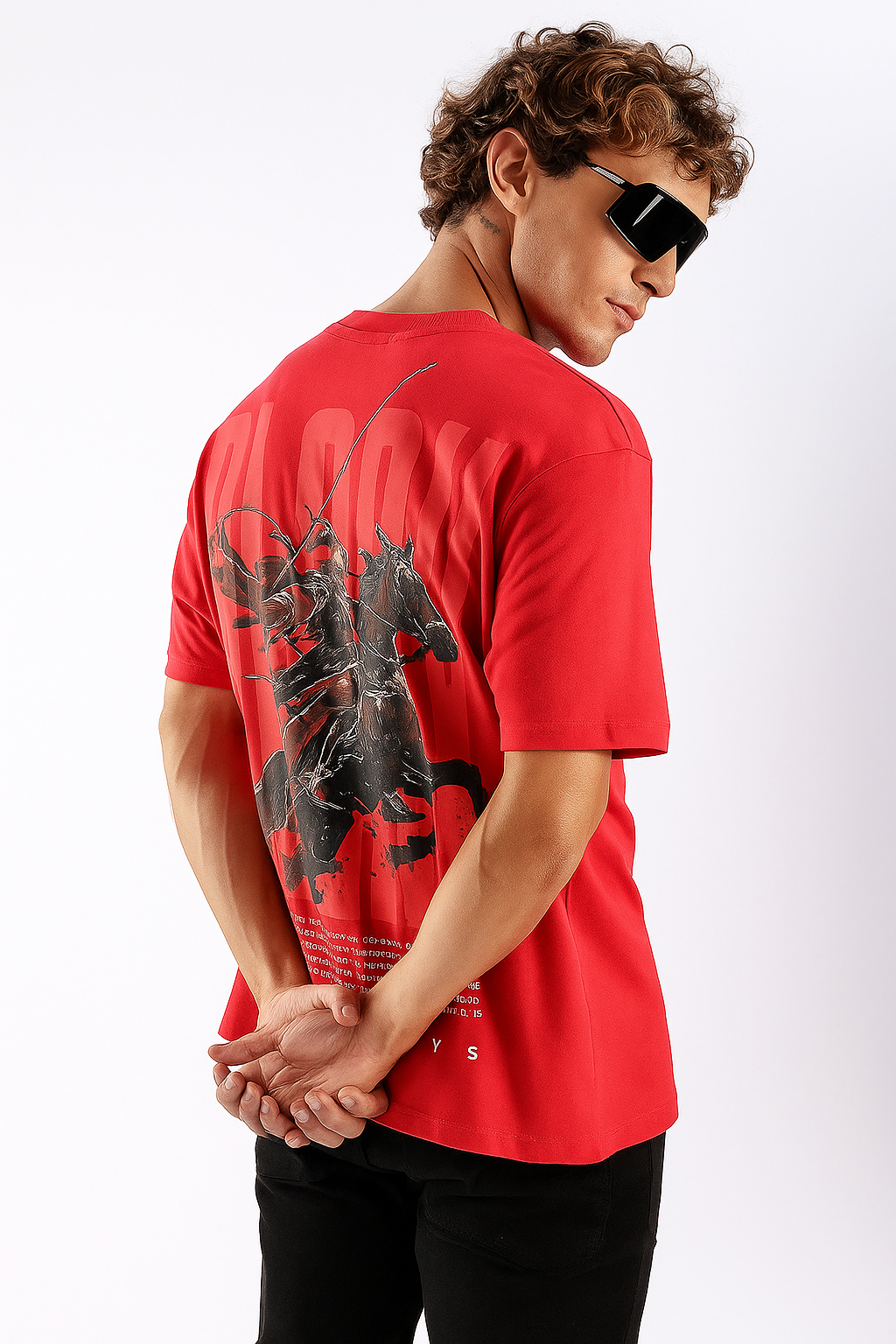 Glory Arc Relaxed Fit T-Shirt - 100% Cotton